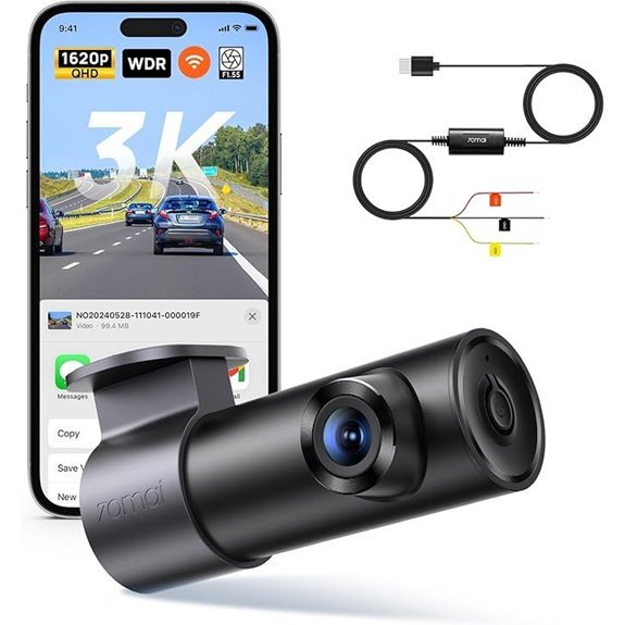 70mai M310 2K nadzorna kamera za automobil s nadzorom parkiranja