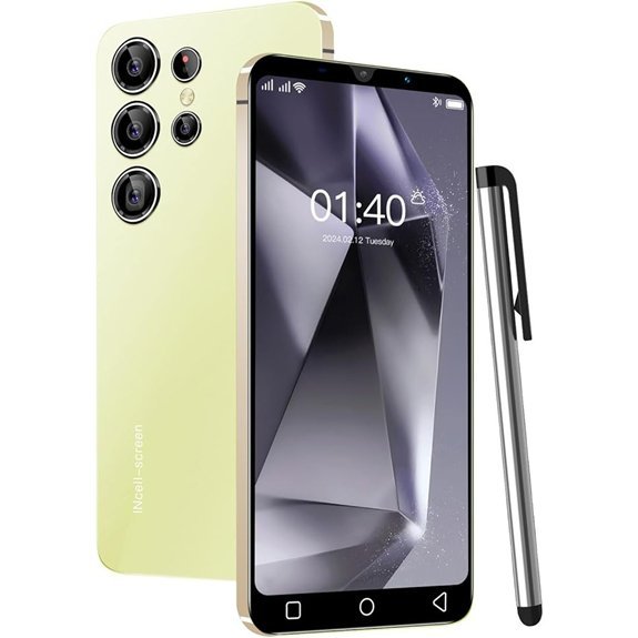 Jeftini otključani 5 Android telefon (P24Ultra žuti)
