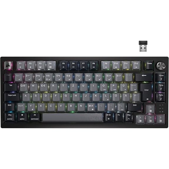Corsair K65 Plus bežična 75% mehanička gaming tipkovnica