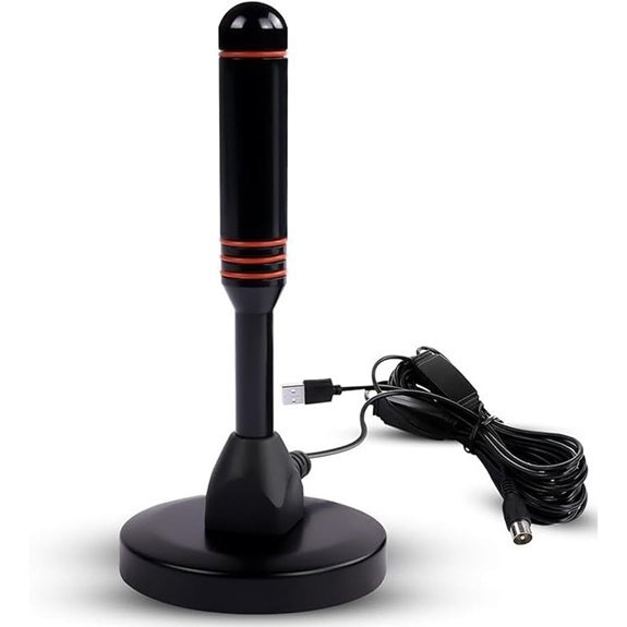 DVB-T2 HDTV sobna/vanjska antena s magnetskom bazom