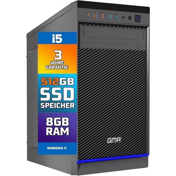 GMR Ultra i5 uredsko računalo s 512 GB SSD-om