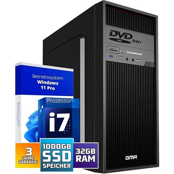 GMR Ultra Max stolno računalo Intel i7 32 GB RAM