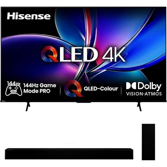 Hisense 55E7Q PRO 55 4K QLED TV paket