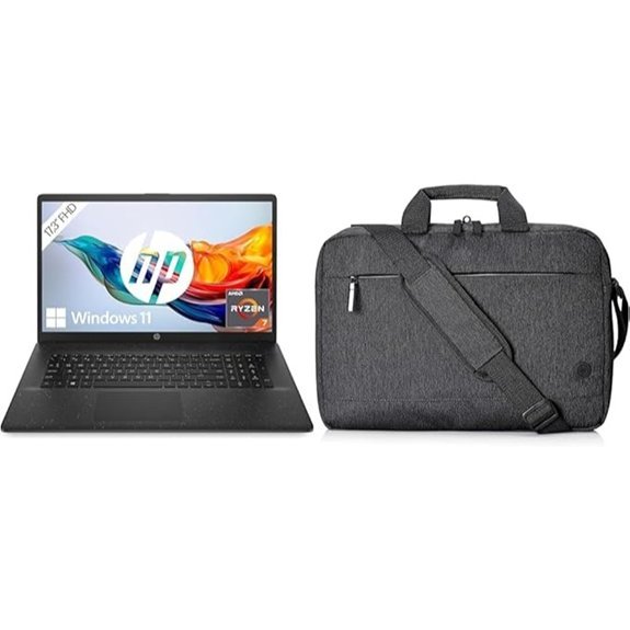 HP 17,3 Ryzen 7 prijenosno računalo + paket s torbom