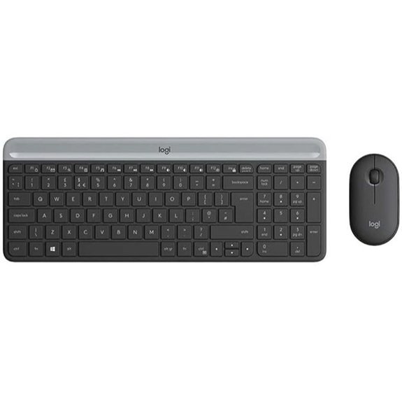 Logitech MK470 tanki bežični komplet tipkovnice i miša