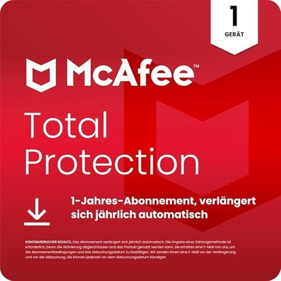 McAfee Total Protection 2023 (1 uređaj 1 godina)