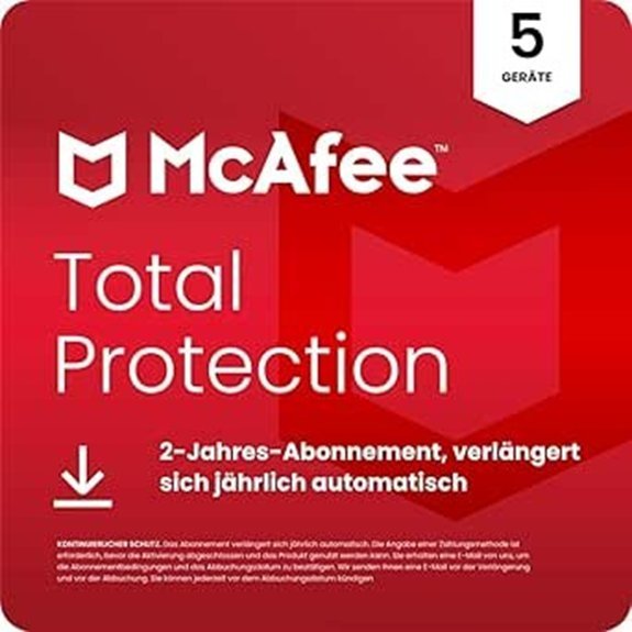 McAfee Total Protection 2026 5 uređaja 2 godine