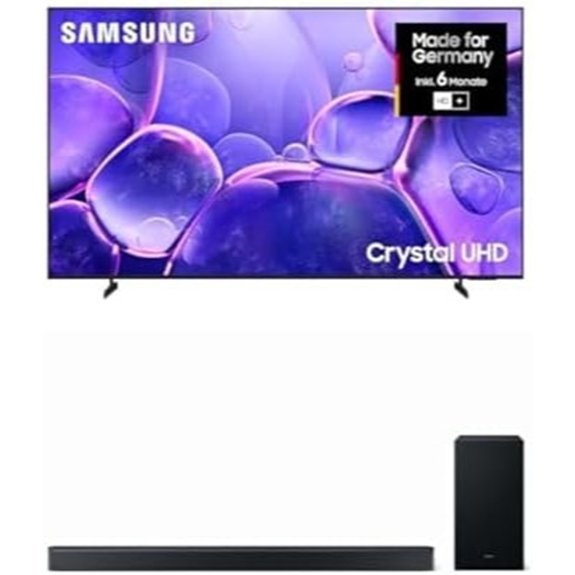 Samsung 85 Crystal UHD 4K TV i soundbar
