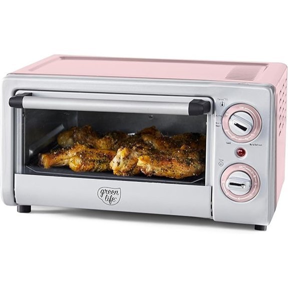 GreenLife toster pećnica s fritezom na vrući zrak od nehrđajućeg čelika