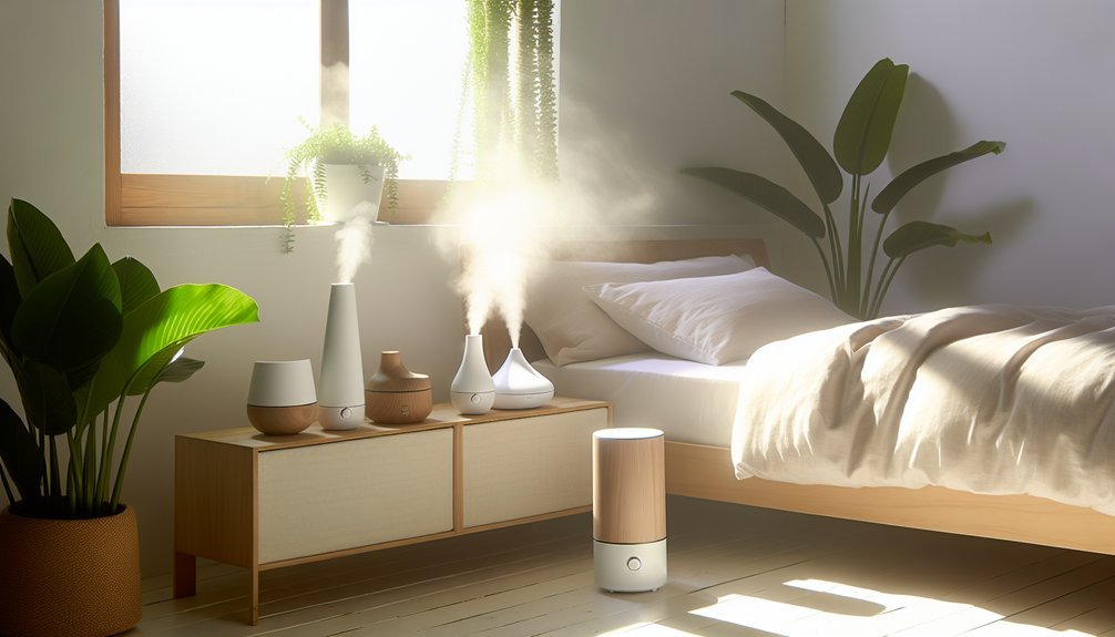 pet najboljih ovlaživača zraka za spavaću sobu