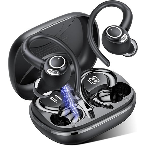 Jesebang bežične sportske Bluetooth slušalice s kukama za uši